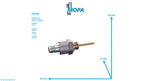 PROBE - 12322968 suitable for MWM & Deutz engines
