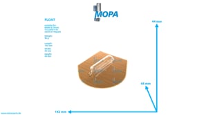 FLOAT - 12402793 suitable for MWM & Deutz engines FLOAT - 12402793 suitable for MWM & Deutz engines