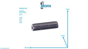 DOWEL PIN - 20168121 suitable for MWM & Deutz engines DOWEL PIN - 20168121 suitable for MWM & Deutz engines