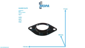 SCHUTZBLECH - 5501421520 passend für MTU Motoren