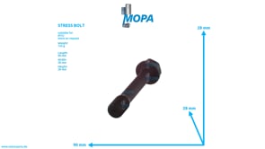 STRESS BOLT - 5559901819 suitable for MTU engines