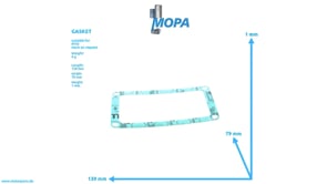 GASKET - 5803040180 suitable for MTU engines