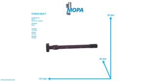 STRESS BOLT - 700209012208 suitable for MTU engines