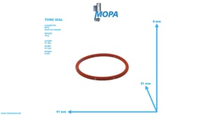 TORIC SEAL - 700429080003 suitable for MTU engines