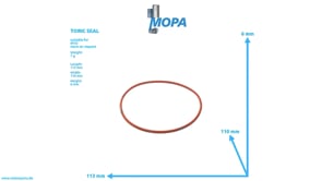 RUNDDICHTRING - 700429105001 passend für MTU Motoren