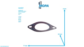 DICHTUNG - 8170514 passend für Volvo/Volvo Penta Motoren
