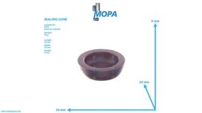 SEALING CONE - 915005016000 suitable for MTU engines