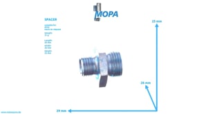 SPACER - 915007010002 suitable for MTU engines