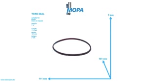 TORIC SEAL - 01153939 suitable for Deutz engines