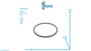 TORIC SEAL - 01166154 suitable for Deutz engines