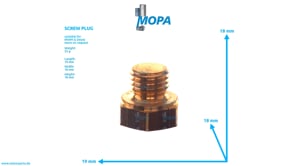SCREW PLUG - 01171591 suitable for MWM & Deutz engines