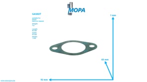 GASKET - 01181524 suitable for Deutz engines