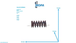 VALVE SPRING - 02103045 suitable for Deutz engines