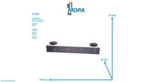 STRAP - 04061570 suitable for MWM & Deutz engines STRAP - 04061570 suitable for MWM & Deutz engines