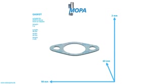 GASKET - 04079567 suitable for MWM & Deutz engines