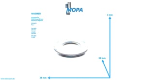 WASHER - 06150150415 suitable for MAN D engines