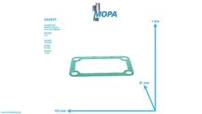 GASKET - 12210075 suitable for MWM & Deutz engines
