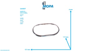 GASKET - 12280230 suitable for MWM & Deutz engines