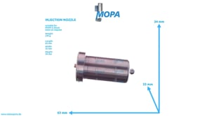 EINSPRITZDUESE - 12430021 passend für MWM & Deutz Motoren EINSPRITZDUESE - 12430021 passend für MWM & Deutz Motoren