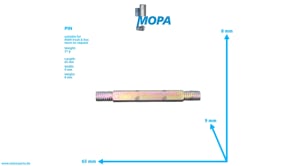 PIN - 51103400011 suitable for MAN D engines