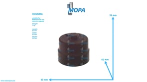 HOUSING - 51125020008 suitable for MAN D engines