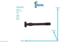 STRESS BOLT - 700209012204 suitable for MTU engines