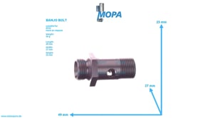 BANJO BOLT - 700335010000 suitable for MTU engines BANJO BOLT - 700335010000 suitable for MTU engines