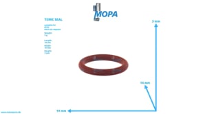TORIC SEAL - 700429010004 suitable for MTU engines