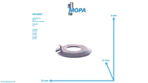 SICHERUNGSBLECH - 000432008400 passend für MTU Motoren