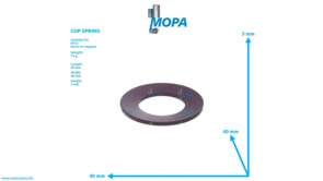 TELLERFEDER - 0009939326 passend für MTU Motoren