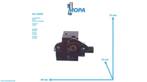 OELPUMPE - 0011808901 passend für MTU Motoren