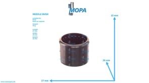 NEEDLE BUSH - 0079810510 suitable for MTU engines