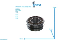 PENDELROLLENLAGER - 01109453 passend für MWM & Deutz Motoren PENDELROLLENLAGER - 01109453 passend für MWM & Deutz Motoren