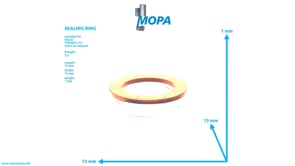 SEALING RING - 01151323 suitable for Deutz engines