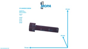 CYLINDER SCREW - 01151472 suitable for MWM & Deutz engines