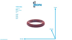 TORIC SEAL - 01166009 suitable for Deutz engines