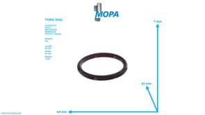 TORIC SEAL - 01166081 suitable for Deutz engines TORIC SEAL - 01166081 suitable for Deutz engines