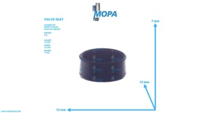 VALVE SEAT - 01260043 suitable for MWM & Deutz engines
