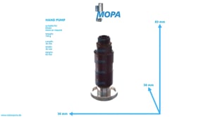 HANDPUMPE - 01262537 passend für Deutz Motoren