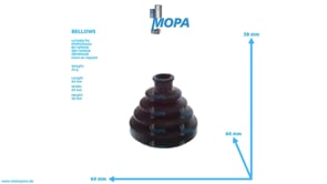 FALTENBALG - 02087154 passend für MWM & Deutz Motoren