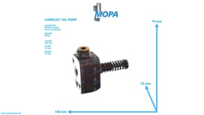 LUBRICAT. OIL PUMP - 02123126RECON suitable for MWM & Deutz engines