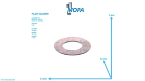 PLAIN WASHER - 03324559 suitable for MWM & Deutz engines