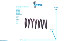 DRUCKFEDER - 04060747 passend für MWM & Deutz Motoren