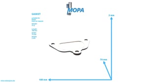 GASKET - 04184903 suitable for Deutz engines