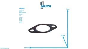 GASKET - 04283299 suitable for Deutz engines