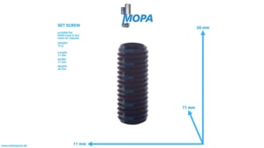 SET SCREW - 06061560611 suitable for MAN D engines
