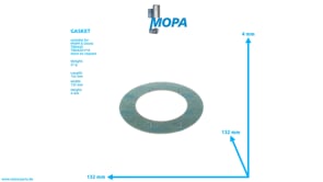 DICHTUNG - 12133845 passend für MWM & Deutz Motoren DICHTUNG - 12133845 passend für MWM & Deutz Motoren