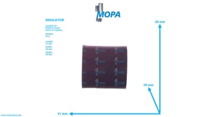 ISOLATOR - 12154042 passend für MWM & Deutz Motoren