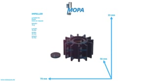 IMPELLER - 12155426 suitable for Deutz engines