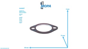 GASKET - 12161799 suitable for MWM & Deutz engines